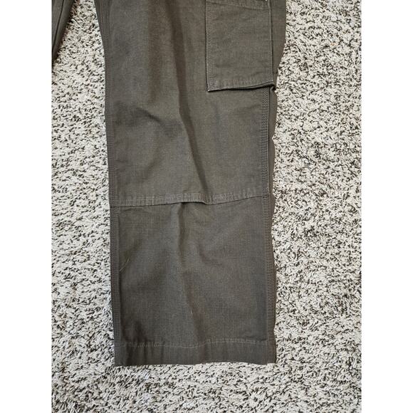 Carhartt Pants Double Knee Cargo Carpenter Relaxed Fit Ripstop Men 42X30 Brown - Picture 2 of 9